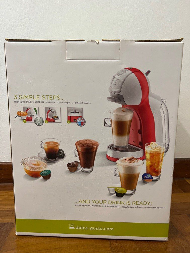 Nescafe Dolce Gusto Mini Me Coffee Machine, TV & Home Appliances