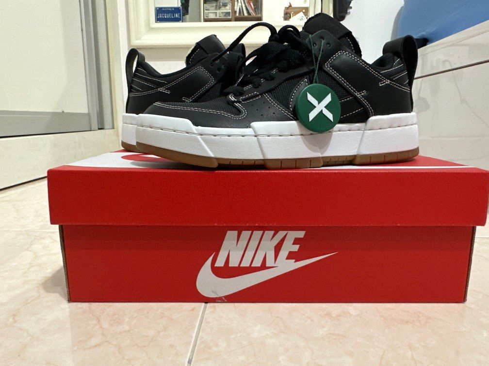 nike dunk low disrupt black fossil