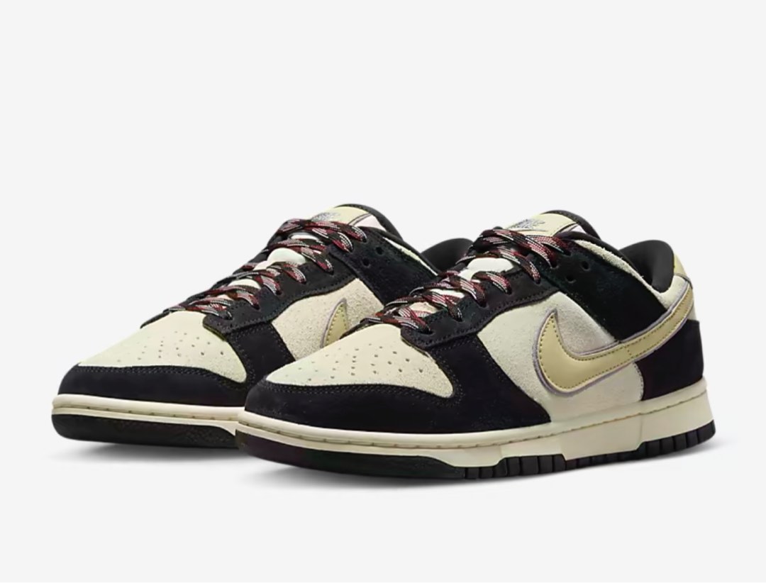Nike Dunk Low LX Black Coconut milk, Women's Fashion, Footwear