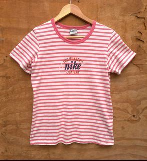 Nike Woman Pink Stripe T Shirt