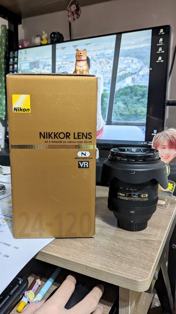 Nikon AF-S 24-120mm F4G ED VR, 攝影器材, 鏡頭及裝備- Carousell