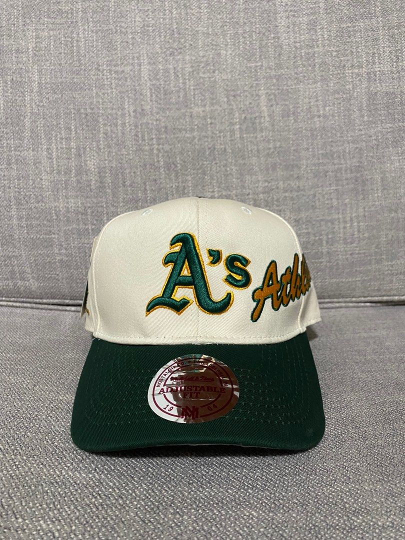 Oakland a's snapback mitchell and online ness
