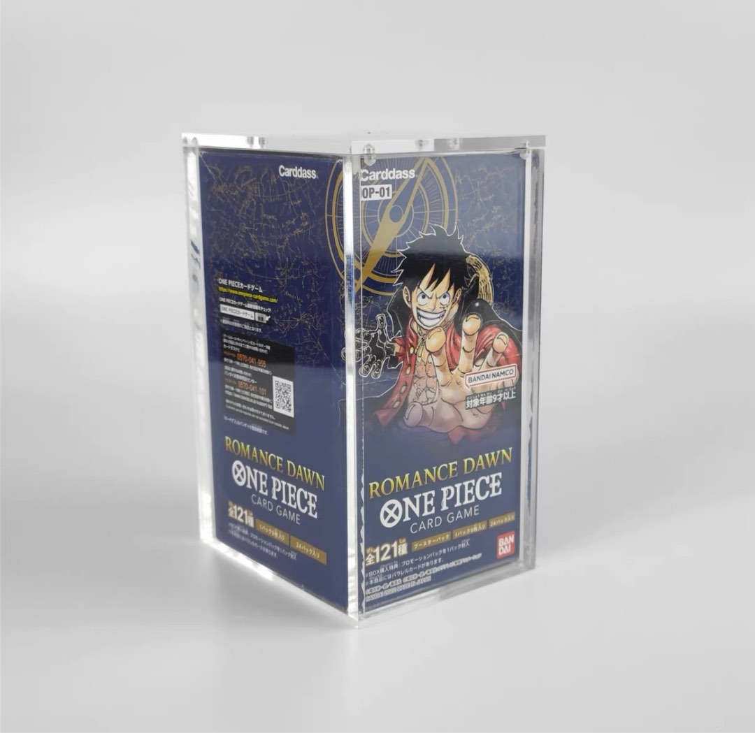 One Piece TCG Booster Box Acrylic Case, Hobbies & Toys, Toys & Games on