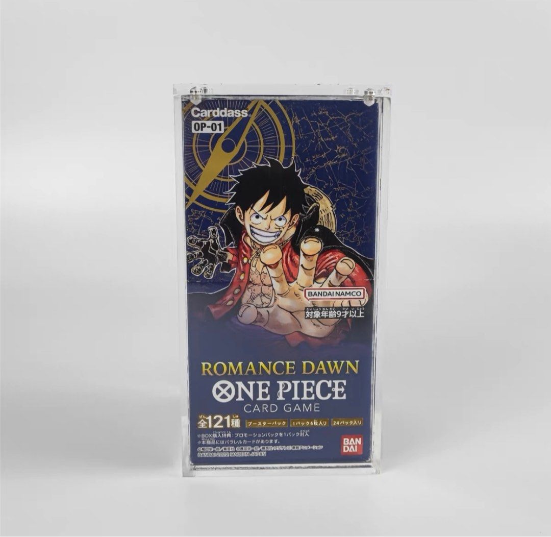 One Piece TCG Booster Box Acrylic Case, Hobbies & Toys, Toys & Games on