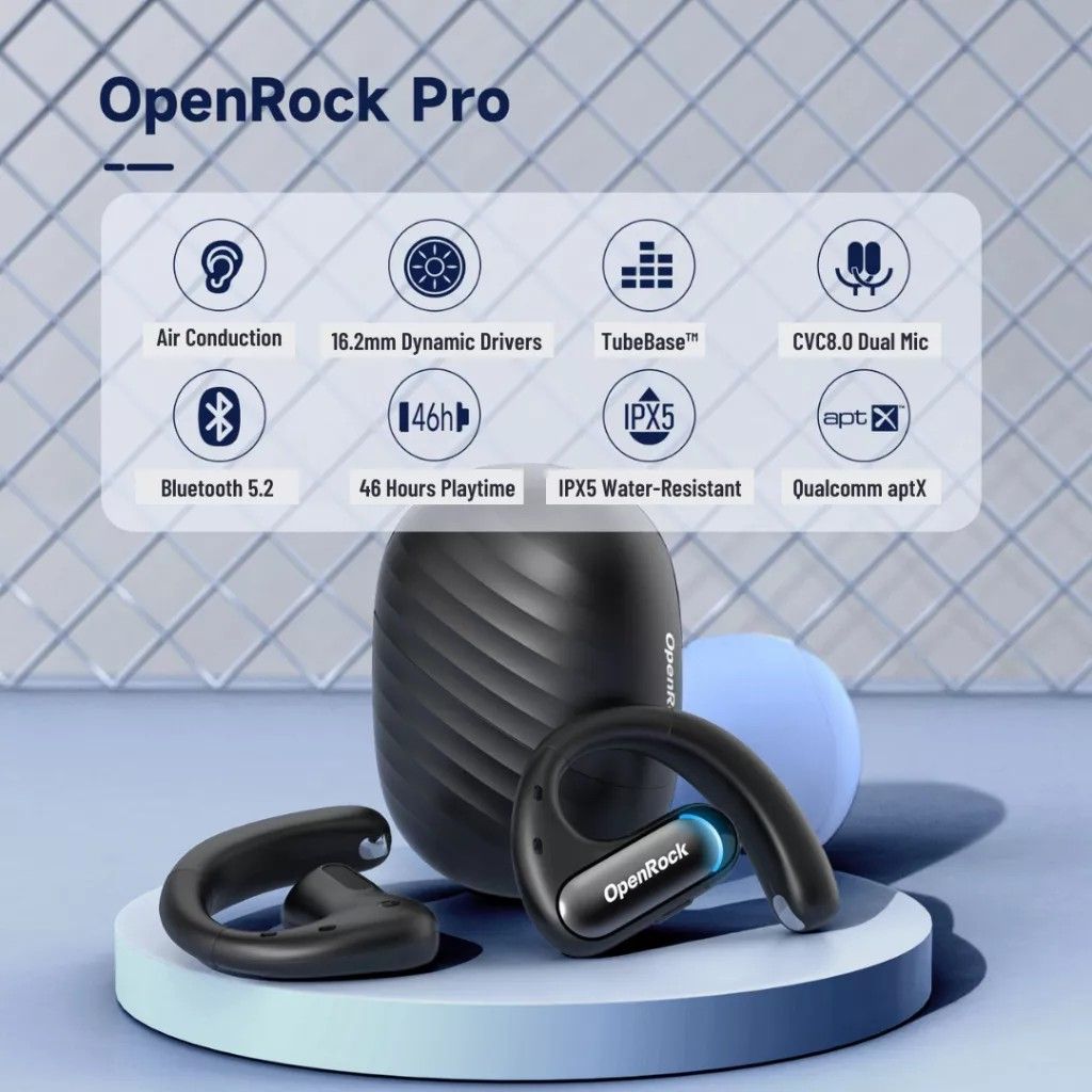 Oneodio OpenRock Pro Earbuds Audio Headphones Headsets on