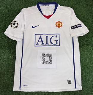 Original size M Manchester Utd  jersey jersi away 2008 2009 Rooney UCL