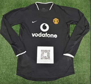 Original, size M Manchester Utd jersey jersi CR7  2002 2003 away long sleeve