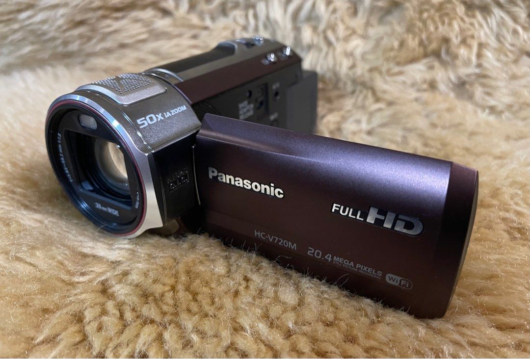 Panasonic ビデオカメラ HC-V720M ブラック 人気アイテム - ビデオカメラ