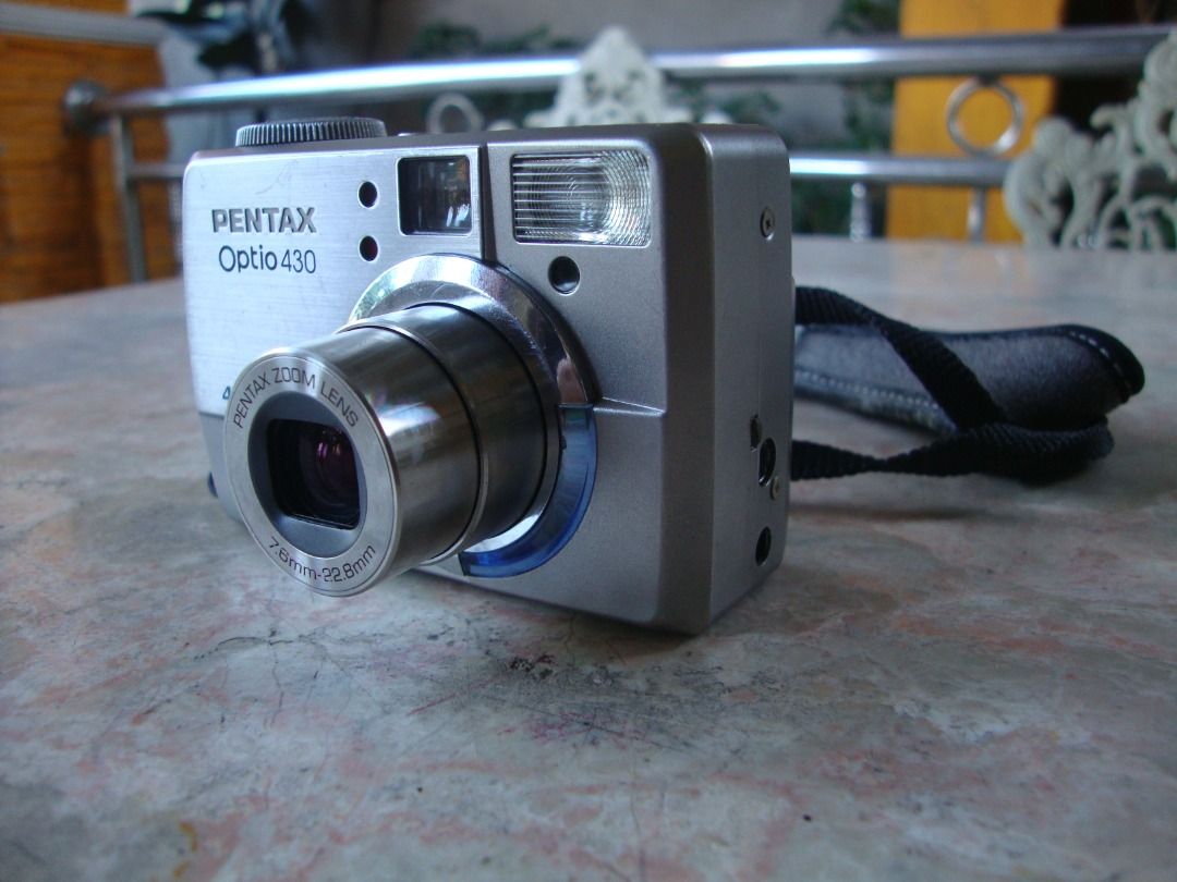 Pentax Optio 430 4.0 Megapixels Digital Camera ( , Tested Before Ship Out ) (Category: Cameras) located in Bulacan. Submitted by parokya_ni_edgar (Listing ID 1221578565, Image 2). Description: In Good Condition and no issues Japan Made INCLUSION: - Case - With Strap - New battery Pack 3.7 1900 AH 7.0h - Universal Charger - Universal Card Reader - Compactflash Card 128 MB Transcend Sample Shot Yung Dalawang Magka-Sunod na Picture Sa Dulo MOP:Gcash