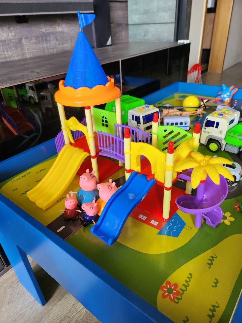 Peppa Pig playground pretend play set, Babies & Kids, Infant Playtime