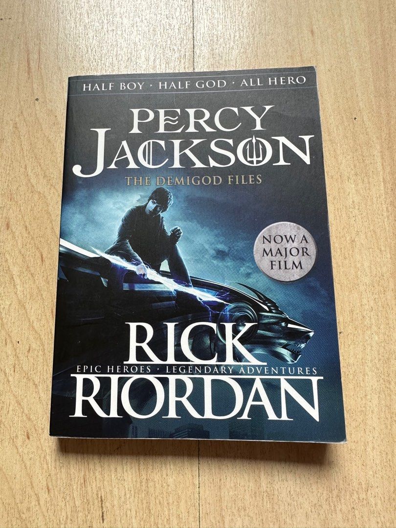 Percy Jackson The Demigod Files by Rick Riordan, 興趣及遊戲, 書本 & 文具, 小朋友書 Carousell