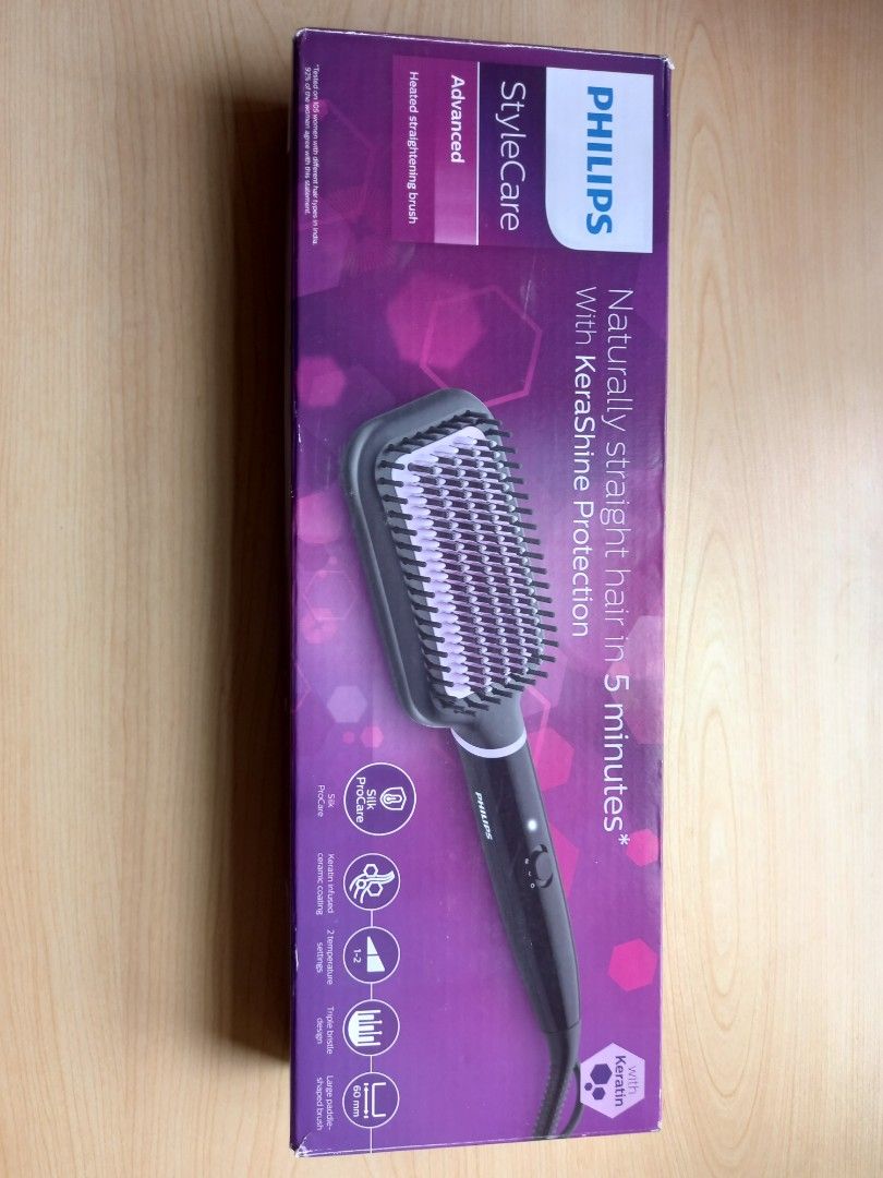 PHILIPS Hair Straightener Brush
