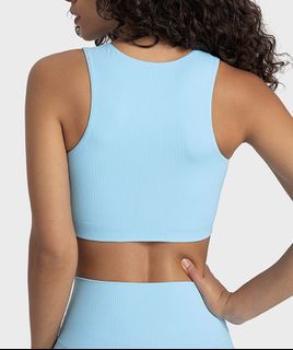 PO- Summer Ribbed Flow padded top