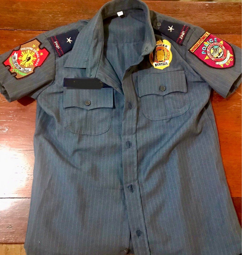 Police Costume PNP - Career Costume, Babies & Kids, Babies & Kids ...