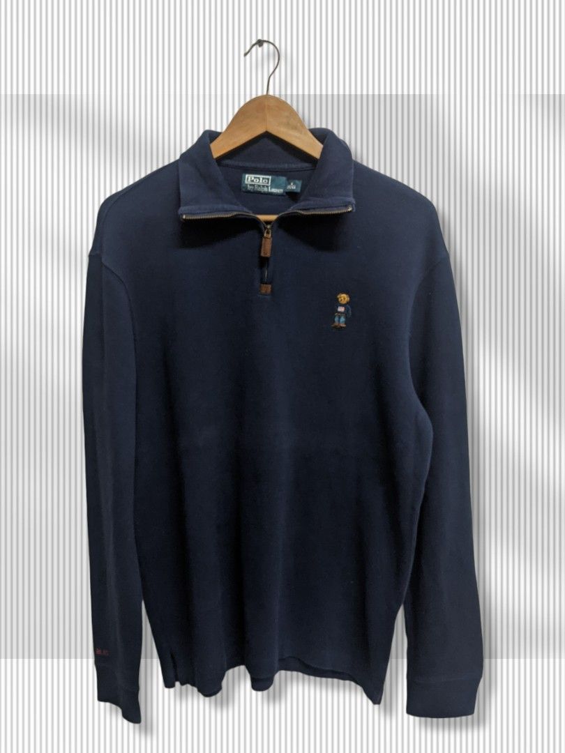 Polo bear shop half zip