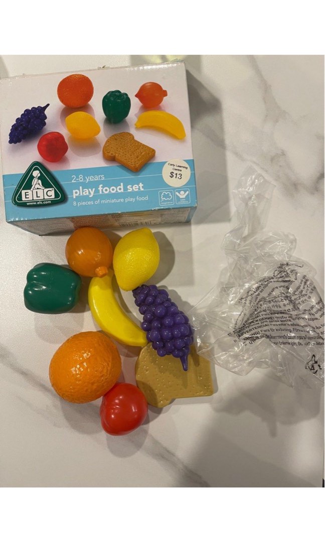 Preloved ELC play food set toy educational , Babies & Kids, Infant