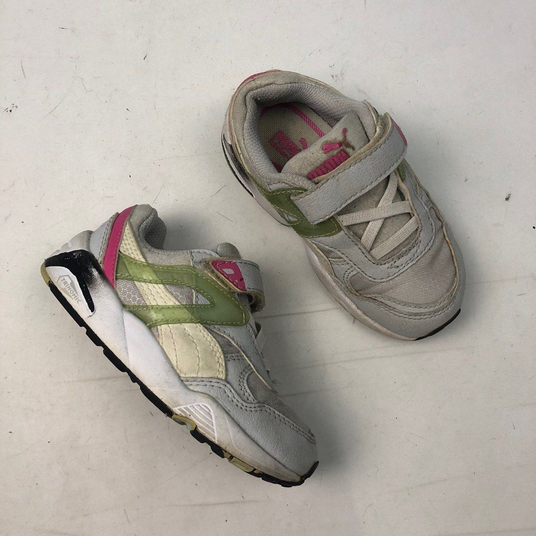 Puma trinomic hotsell silver kids