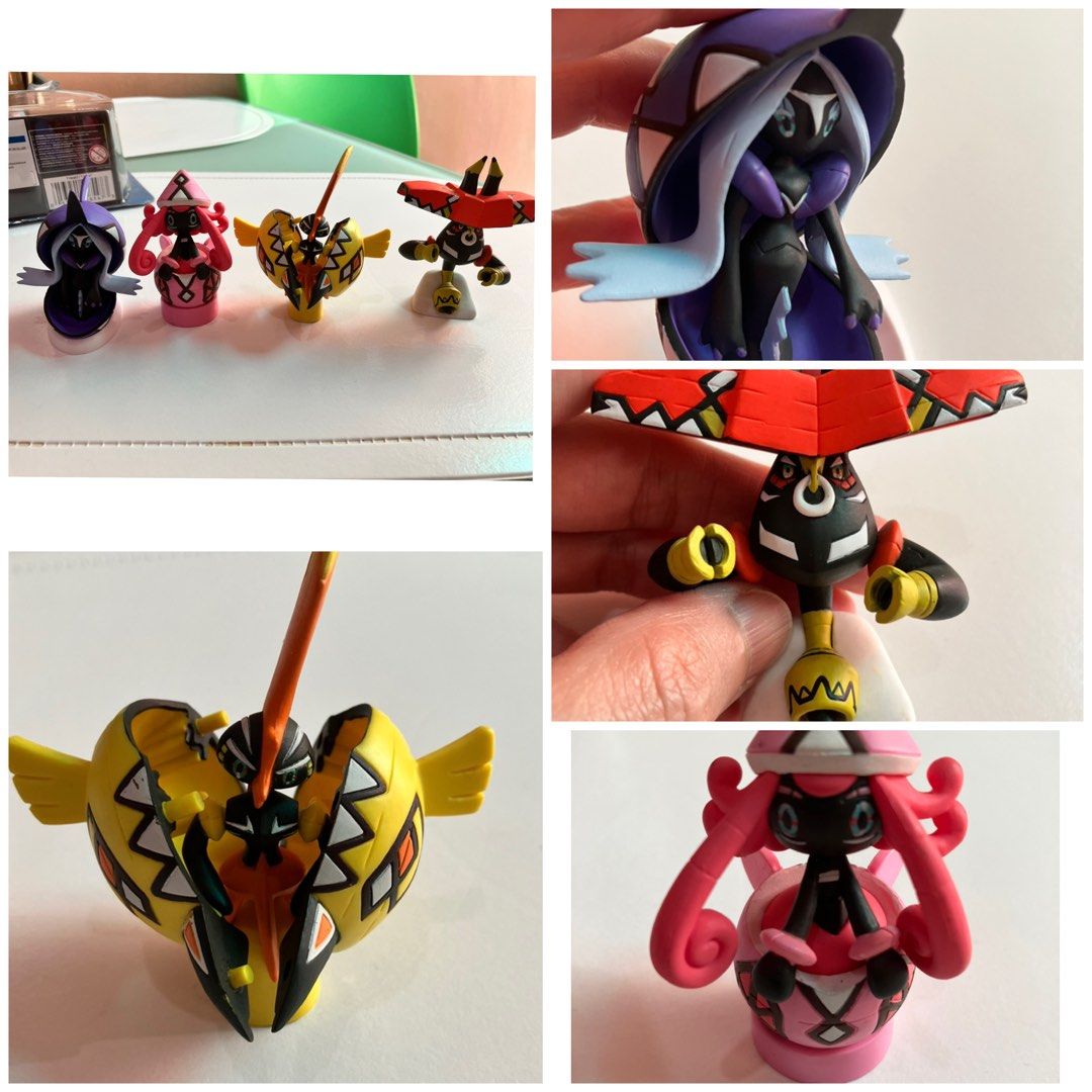 RARE and AUTHENTIC Tomy Guardian Deities of Alola (Tapu Koko, Tapu Lele