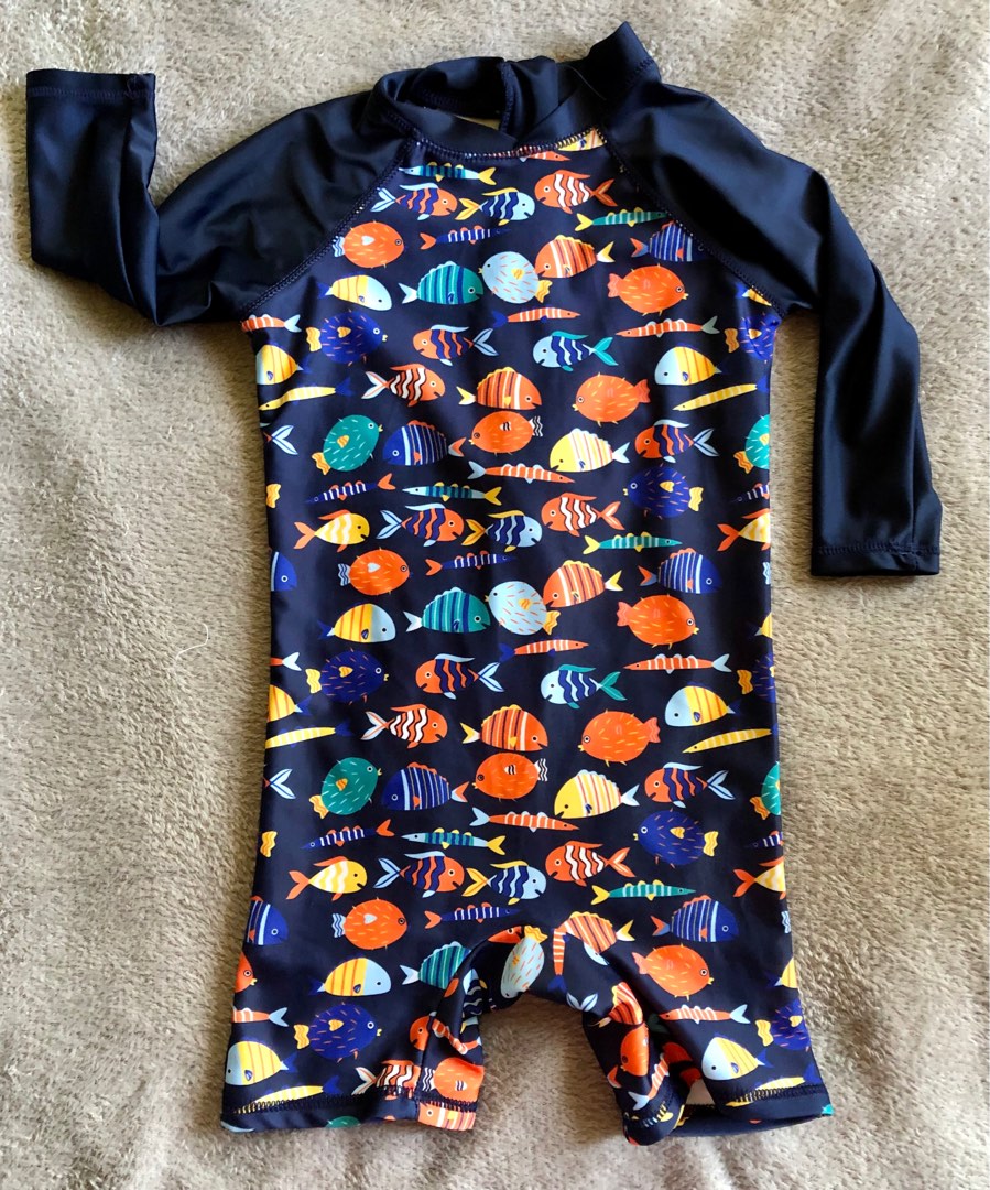 Rashguard Bodysuit Swimsuit for kids, Babies & Kids, Babies & Kids