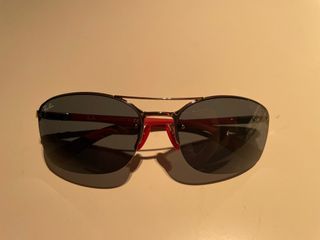 Rayban 黑朋法拉利聯名紅色墨鏡 太陽眼鏡 RB3716-M F008/87 62