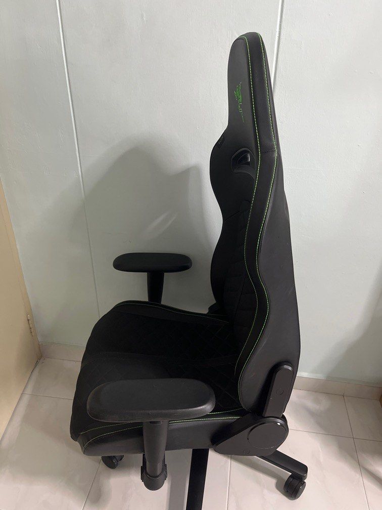 Razer Gaming Chair, Furniture & Home Living, Furniture, Chairs on Carousell
