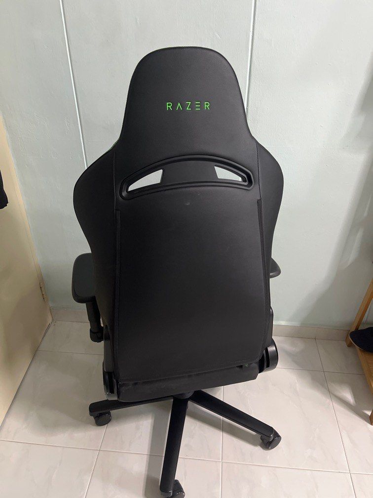 Razer Gaming Chair, Furniture & Home Living, Furniture, Chairs on Carousell