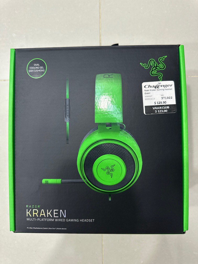 Razer kraken headphones, Audio, Headphones & Headsets on Carousell