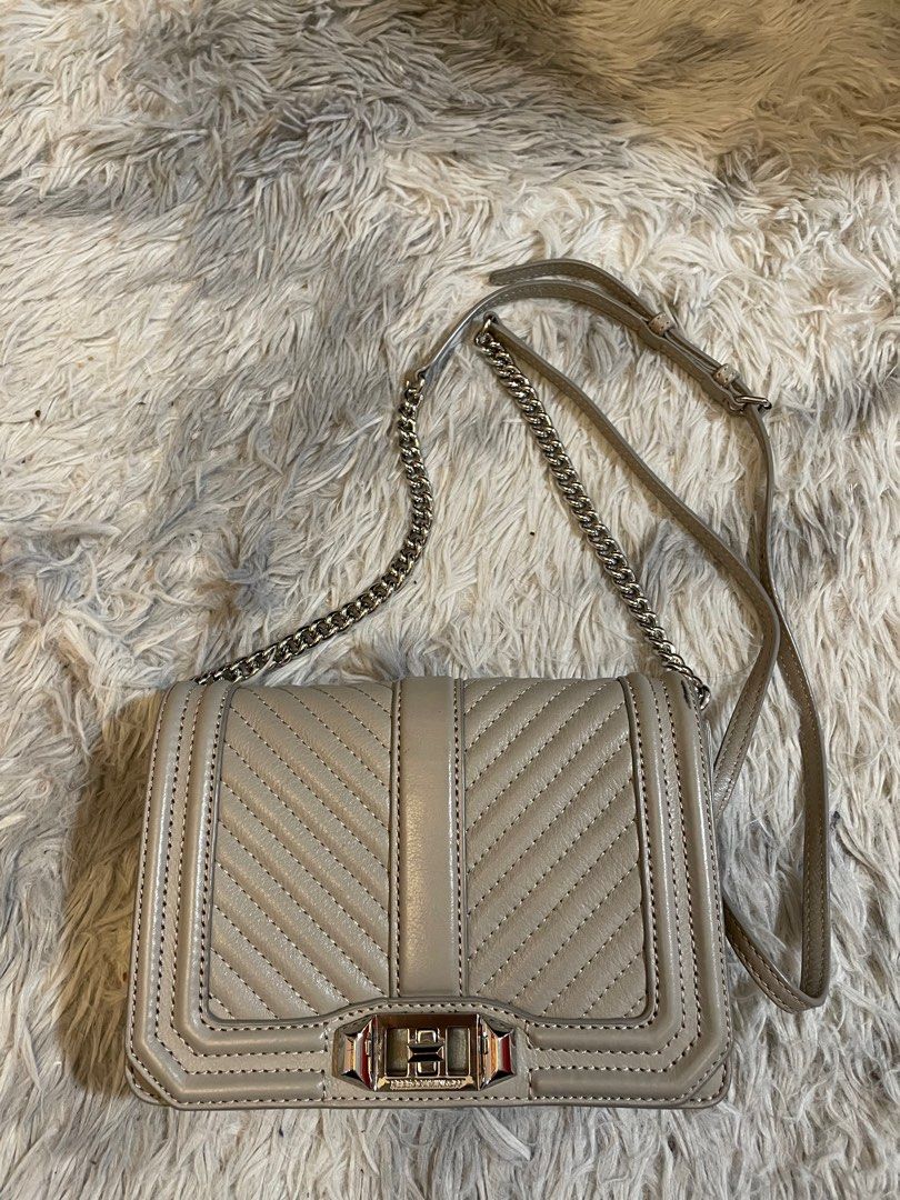 Rebecca minkoff sales gray crossbody