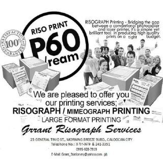 Riso Risograph Printing