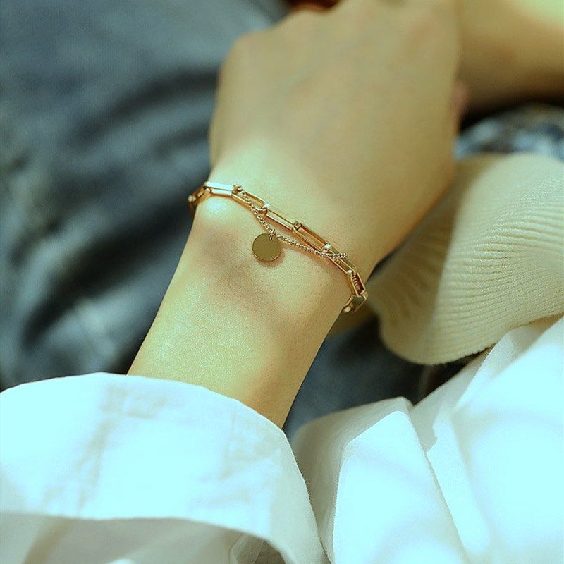 Rossana Double Link Bracelet Women s Fashion Jewelry