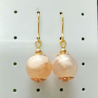 Sakura Agate Stone Dangling Earrings