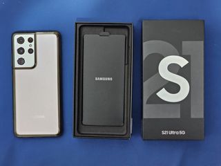 Samsung S21 Ultra 512G 星魅銀 (買就送殼及保護貼)