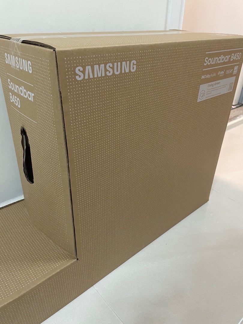 Samsung soundbar B450, 家庭電器, 電視 & 其他娛樂, 藍光及播放器 Carousell