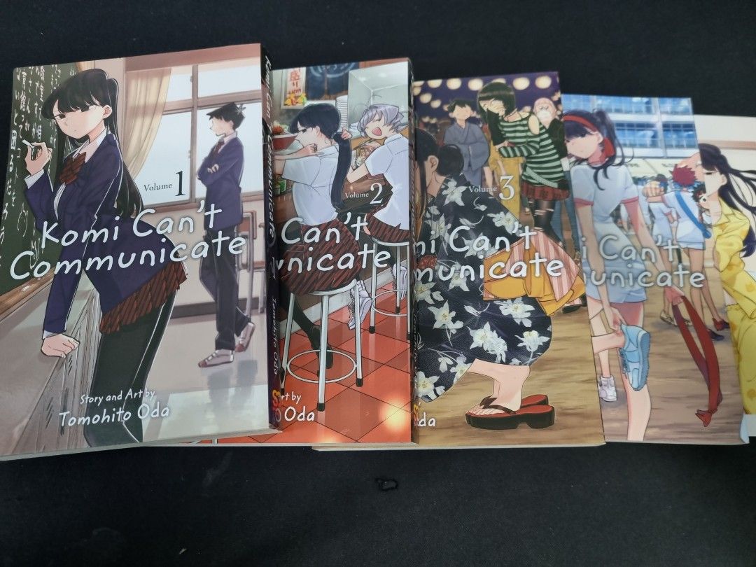 Komi Can't Communicate vol. 1-4, Hobbies & Toys, Books & Magazines ...