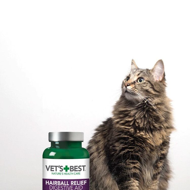 [SG Stock]Vet's Best Cat Hairball Relief Digestive Aid Vet Formulated
