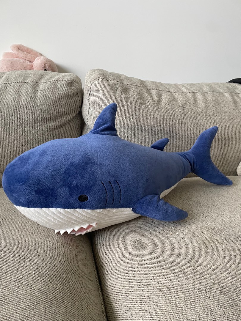 Shark plushie, Babies & Kids, Infant Playtime on Carousell