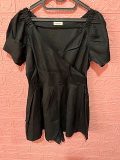 Short Jumpsuit Black