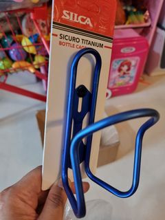 Silca Titanium Bottle Cage - Royal Purple (Blue), Rainbow and Plain Ti
