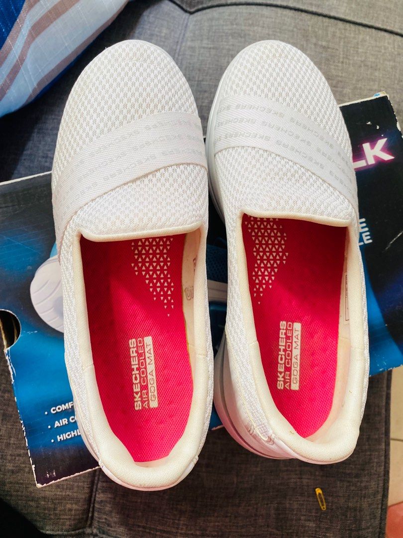 Skechers air cooled goga mat slip ons on sale