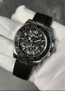 40MM Skeleton x Lightning Sub [Seiko Mod] [INSTOCK]