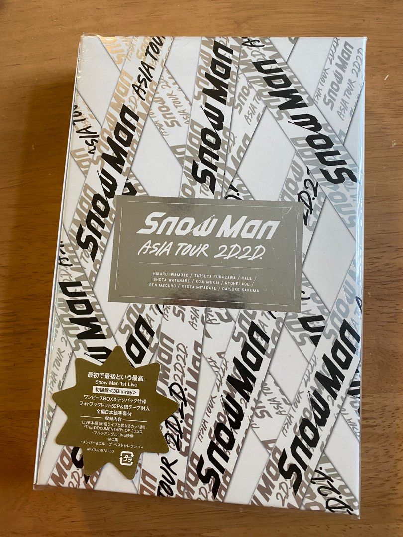 Snowman ASIA TOUR 2D2D．初回盤 Blu-ray-
