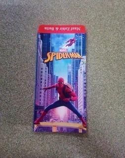 Spiderman Angpow, Sampul Duit Raya Spiderman.
