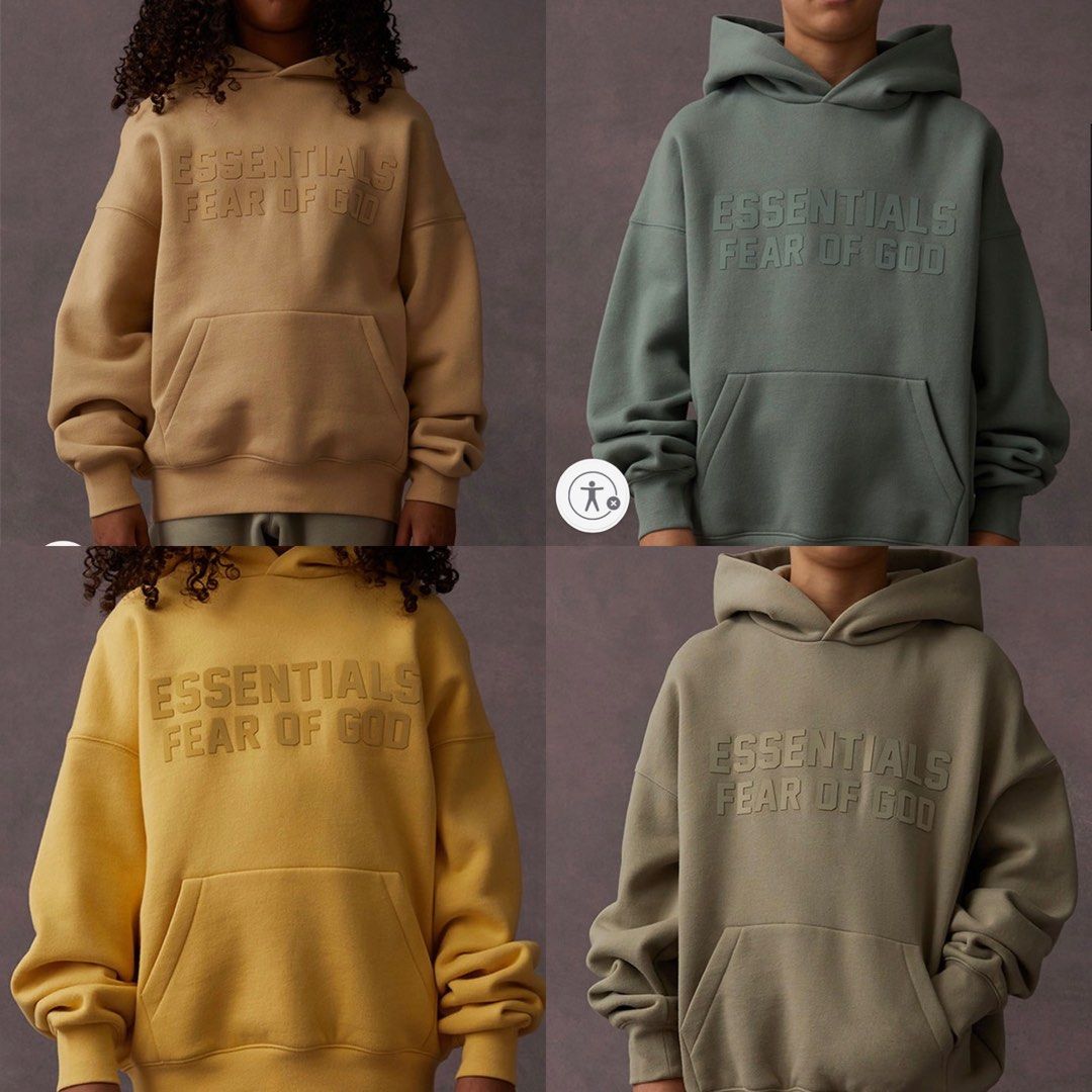 essentials hoodie in stock