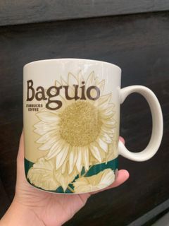 Starbucks Baguio sunflower icon mug