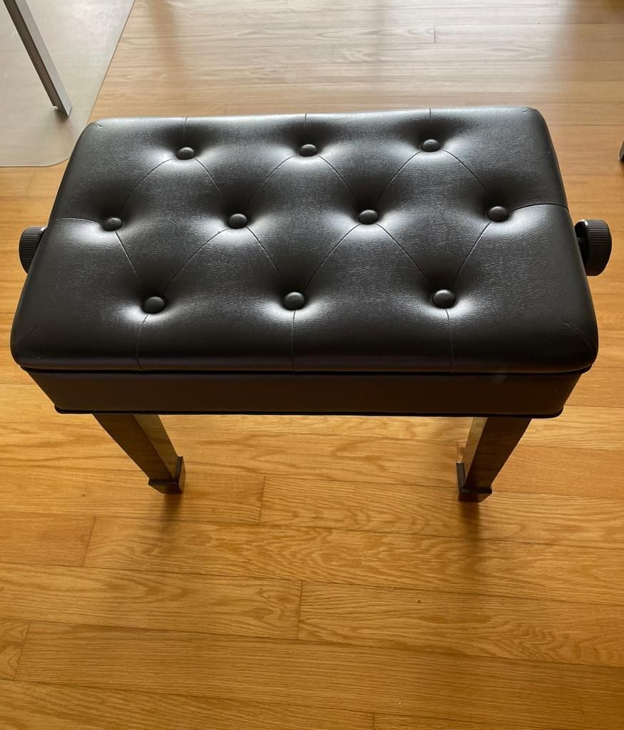 Luxury Grand Piano Bench Adjustable Height, Hobbies & Toys, Music ...