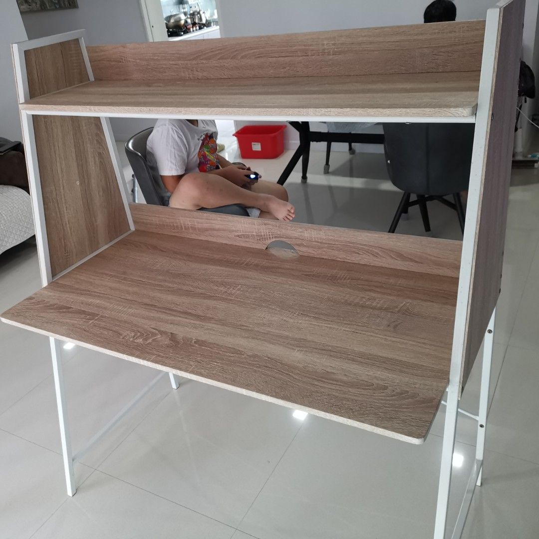 Study table (Category: Tables & Sets) located in Singapore. Submitted by zeliazekerzeliazeker (Listing ID 1221489578, Image 1). Description: study table in very good conditions. pls arrange own transport.