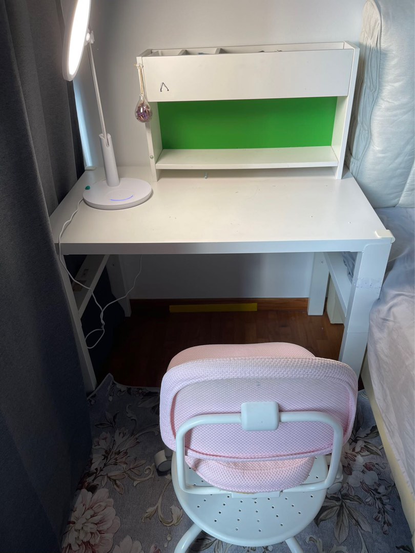 Study Table and chairs IKEA, Furniture & Home Living, Furniture, Tables & Sets on Carousell