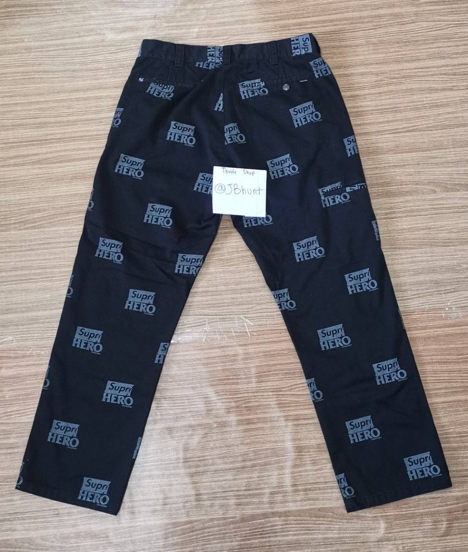 Supreme ANTIHERO Work Pant, Men's Fashion, Bottoms, Trousers on