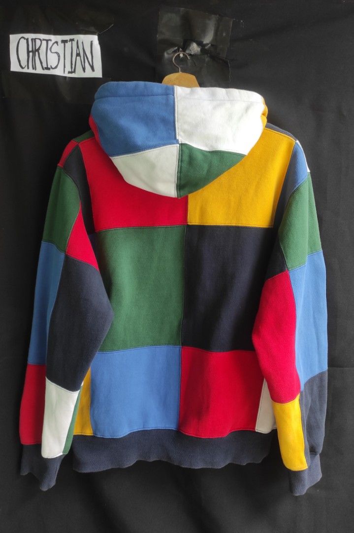 Color block supreme hoodie hot sale