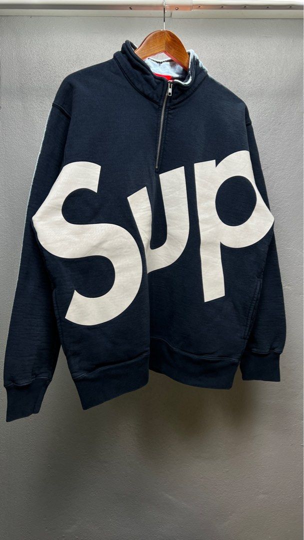 Supreme Half Zip Men s Fashion Tops Sets Hoodies on Carousell